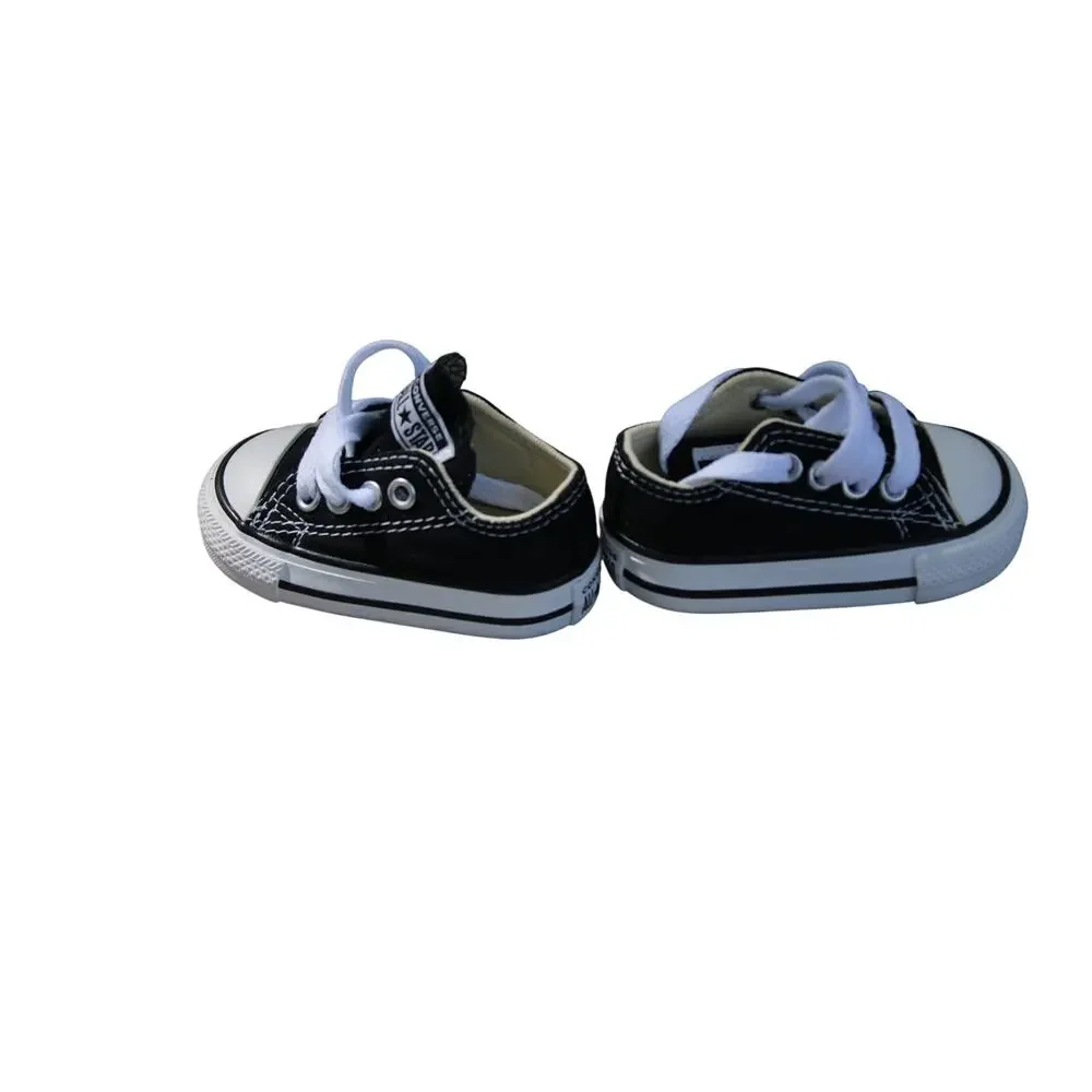 Converse Chuck Taylor All Star Baby Sneakers Black White Size US 2C